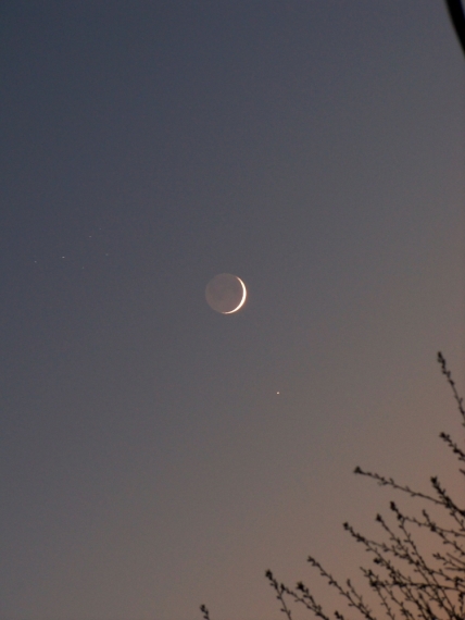 Księżyc i Merkury