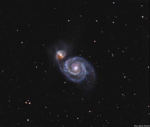 M51-Whirlpool Galaxy