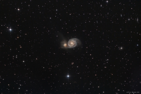 M51-Whirlpool Galaxy