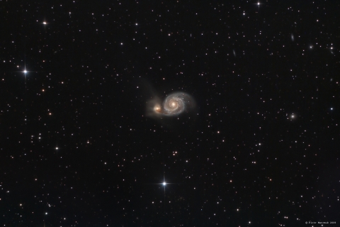 M51-Whirlpool Galaxy