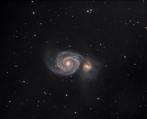 M51-Whirlpool Galaxy