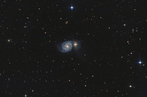 M51-Whirlpool Galaxy