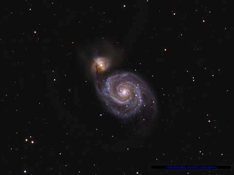 M51-Whirlpool Galaxy