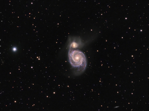 M51-Whirlpool Galaxy