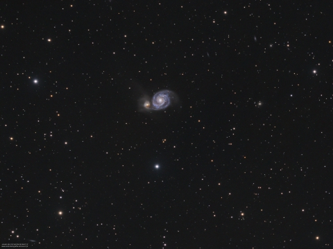 M51-Whirlpool Galaxy