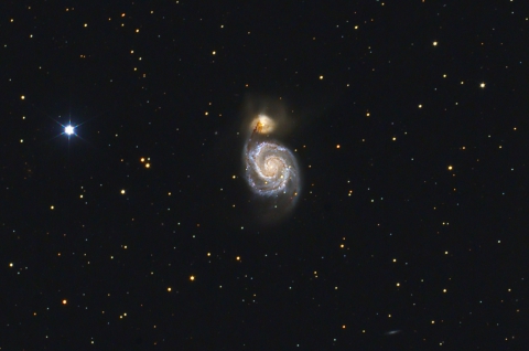 M51-Whirlpool Galaxy