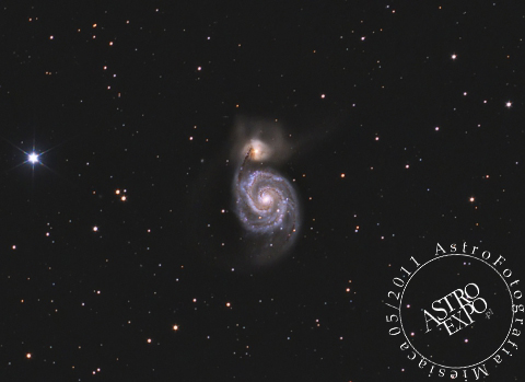 M51-Whirlpool Galaxy