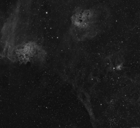 IC405+IC410+IC417+NGC1907+M38
