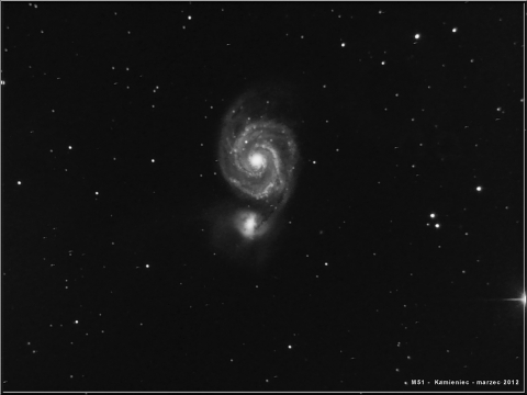 M51-Whirlpool Galaxy