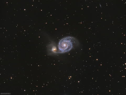 M51-Whirlpool Galaxy