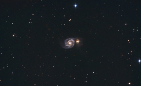 M51-Whirlpool Galaxy