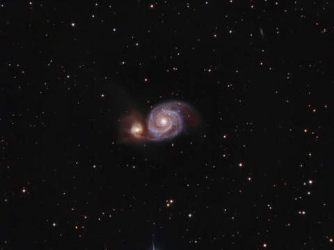 M51-Whirlpool Galaxy